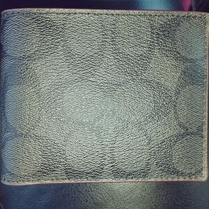 Men's Black Leather Wallet